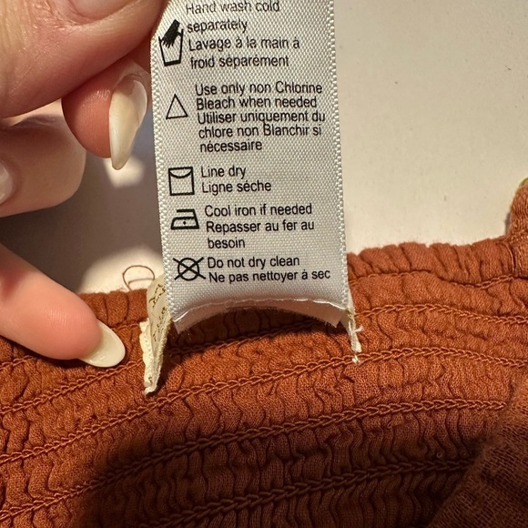 L*Space x Revolve Carrie Brown sweetheart neckline smocked back tank top - Picture 6 of 7